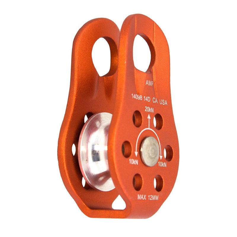 Fusion Climb Nuro Pulley Fixed Aluminum Side Plate 20kN for Towing  Heavy Duty  Offroad Recovery Emergency Kit  Climbing  Zipline  Outdoor Activity - Image 2